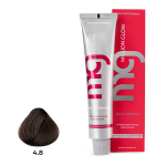 Крем-краска для волос TNL Million glow Private collection Silk protein оттенок 4.8 коричневое какао, 100ml