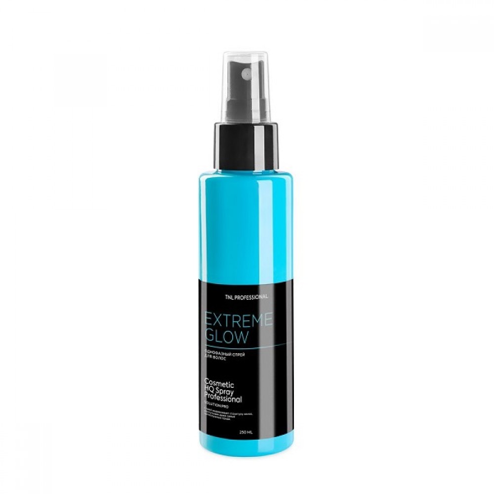 Однофазный спрей для волос TNL Solution Pro Extreme Glow для легкого расчесывания и блеска, 250мл