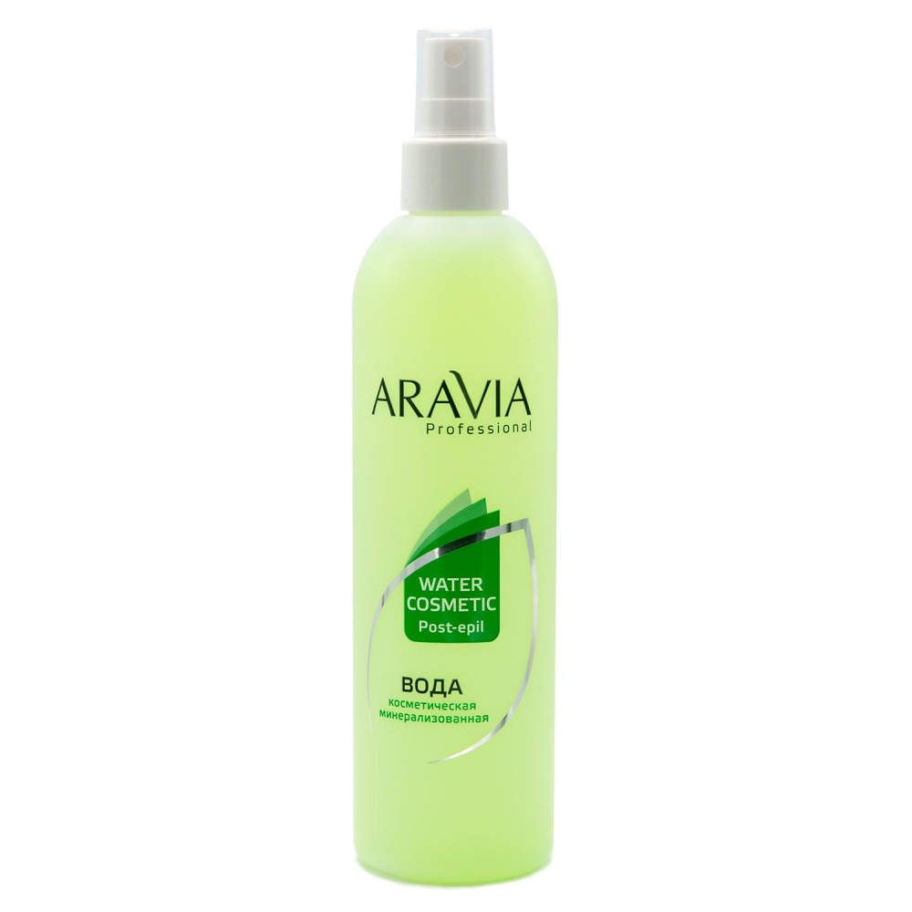 Вода косметическая минерализованная с мятой и витаминами, 300 мл, ARAVIA Professional