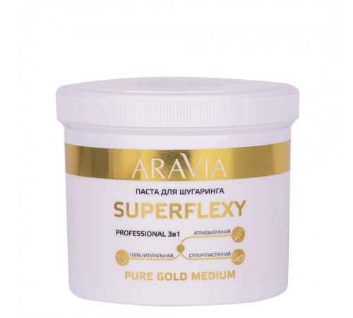 Паста для шугаринга SUPERFLEXY PURE GOLD, 750 г