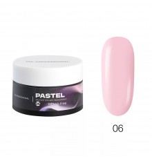 Гель для наращивания TNL Pastel, жесткий, №6 - розовый нюд, 18 мл