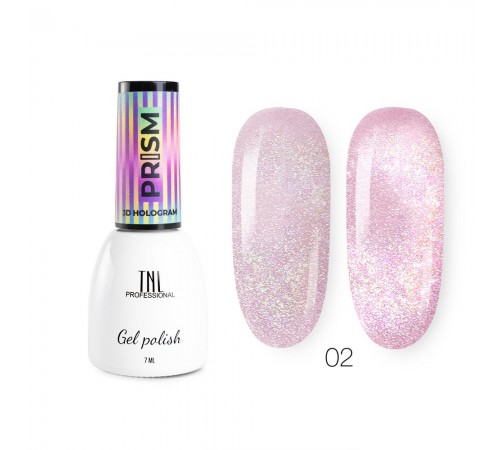 Гель-лак TNL Prism № 02 – disco-pink,7ml