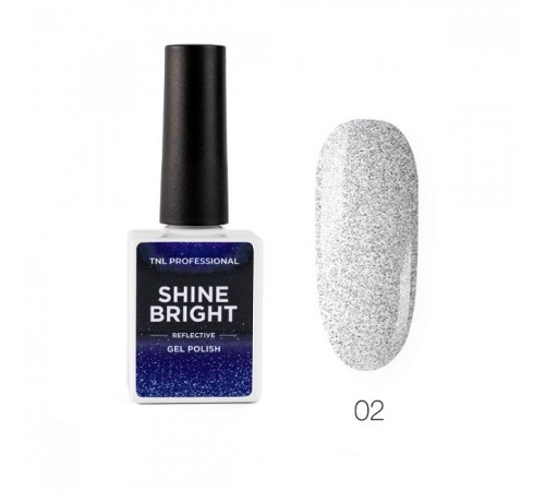 Гель-лак TNL Shine bright №02 - Голографический космос (10 мл.)