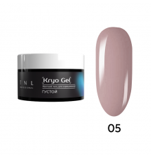 Гель для наращивания Kryo Gel жесткий, густой, №5 - карамельный флер, TNL Professional, 30 мл