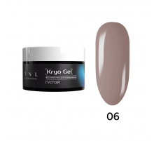 Гель для наращивания Kryo Gel жесткий, густой, №6 - шоколадный грильяж, TNL Professional, 30 мл