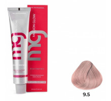 Крем-краска для волос TNL Million glow Private collection Silk protein 9.5 Очень светлый блонд махагоновый 100 мл