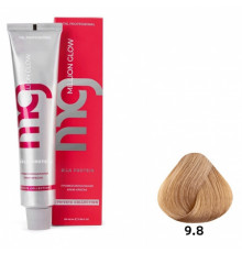 Крем-краска для волос TNL Million glow Private collection Silk protein 9.8 Очень светлый блонд шоколадный, 100 мл