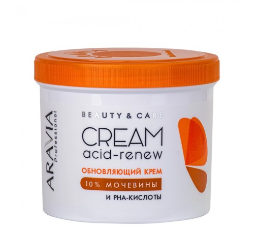 Обновляющий крем с PHA-кислотами и мочевиной (10%) Acid-renew Cream, 550 мл