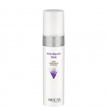 Тоник с фруктовыми кислотами AHA Glycolic Tonic, 250 мл, ARAVIA Professional