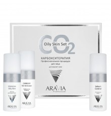 Карбокситерапия набор для сухой и зрелой кожи Anti-Age Set, ARAVIA Professional