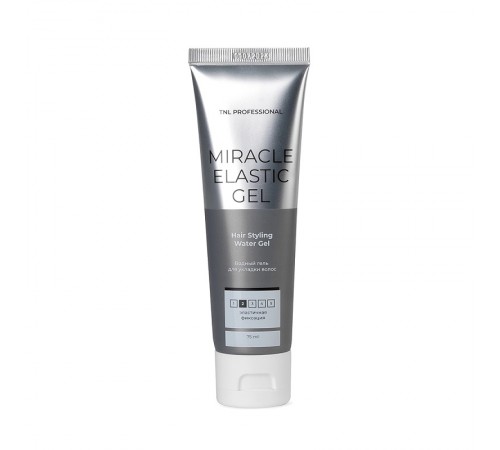 Гель TNL для укладки волос Miracle Elastic Gel "Эластичная фиксация", водный, 75 мл