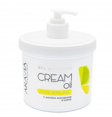 Крем для рук Cream Oil с маслом макадамии и карите, 550 мл, ARAVIA Professional