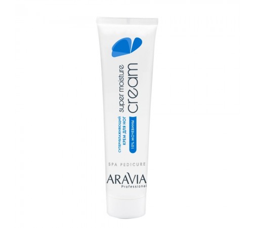 Крем для ног суперувлажняющий Super Moisture, 100 мл, ARAVIA Professional