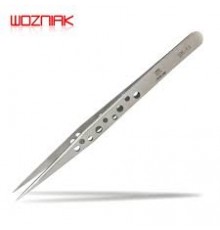 Пинцет прямой TWEEZERS с перфорацией (антистатический эффект)