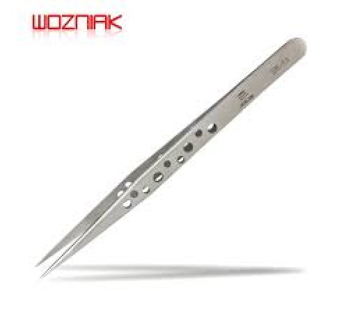 Пинцет прямой TWEEZERS с перфорацией (антистатический эффект)