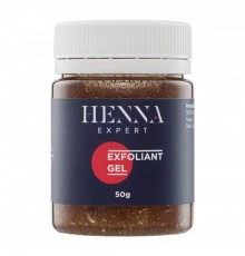 Скраб гель с миндальной крошкой HENNA EXPERT,50гр